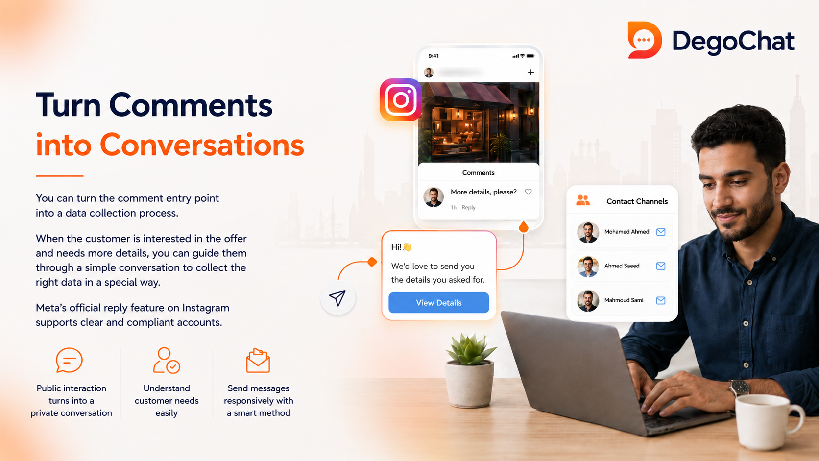Converting Comments into Conversation Starters